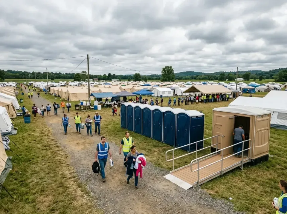 disaster-relief-camp-restrooms-010 — frequently asked questions, Dumpster & Portable Bathrooms Rental in Pearl River, MS